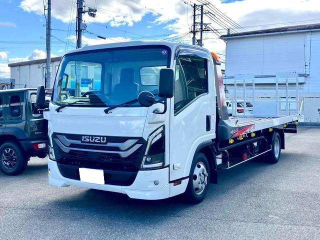 エルフ 積載車 ユニックNEO5 UCー35 エアロ