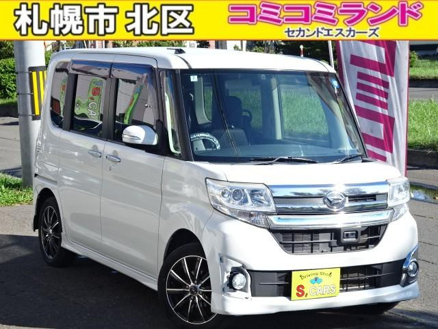 タントカスタム RS SA 4WD 事故無し 保証1年 両側パワスラドア