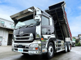クオン ダンプ 6&times;4 3軸2デフ 永久磁石式リターダ