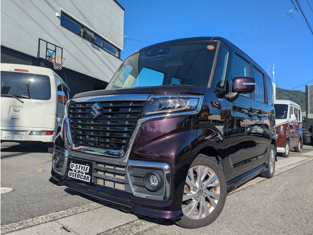 スペーシアカスタム ハイブリッド(HYBRID)  GS 全方位モニター用カメラパッケージ装着車