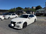クラウンアスリート ハイブリッド 2.5 S 車高調 アンビエントライト レザーシート