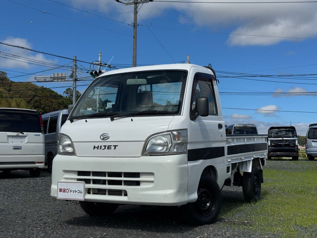 ハイゼットトラック エアコン パワステ スペシャル 4WD /2WD切替★黒木目調★ETC★検2年付