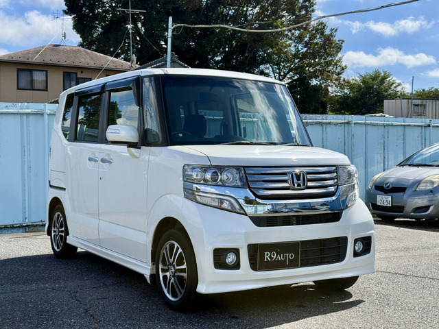 N-BOXカスタム G SSパッケージ 両側パワースライドドア バックカメラ