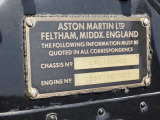 Coachwork by ASTON MARTINプレートも現存し フェルサム期のハンドクラフトを伝える貴重なディテール