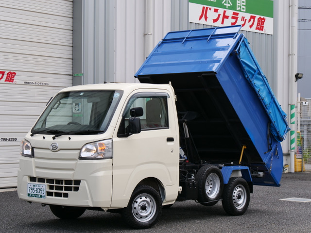 ハイゼットトラック  オートマ深アオリ清掃ダンプ天蓋シート付
