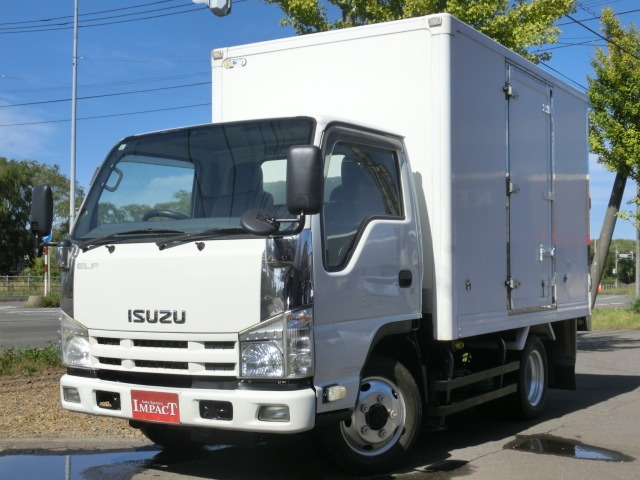 エルフ  パネルバン 保冷車 横ドア付 4WD