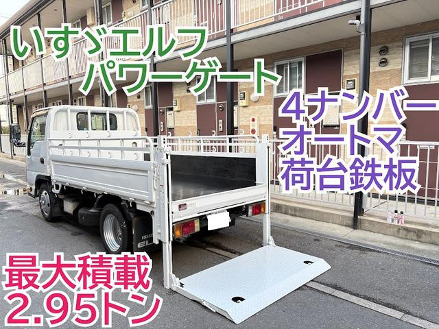 エルフ  垂直パワーゲート 積載2.95トン AT