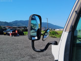 補助ミラー☆運転席側から見にくい左側をカバーしてくれます!
