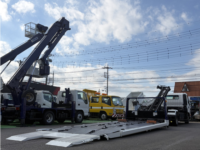 デュトロ 車載車 極東フラトップローダー横枠可倒・5.7m
