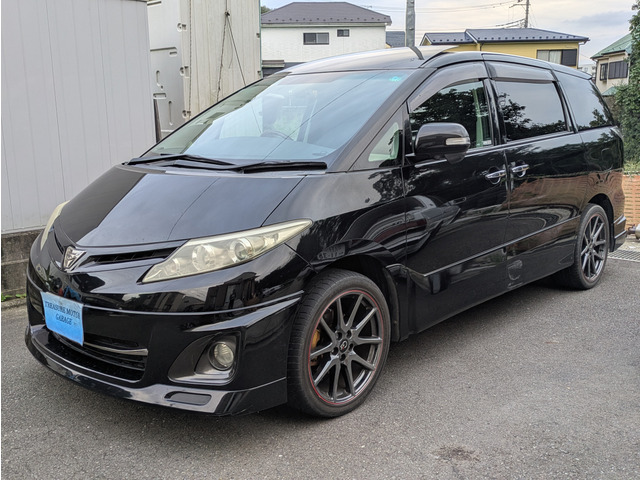 エスティマ 3.5 アエラス 4WD ナビ ETC Bカメラ HID