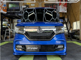 N-BOXカスタム G L ホンダセンシング 純正8インチナビ フルセグTV