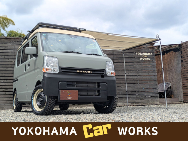エブリイ ジョイン レーダーブレーキサポート ハイルーフ サイドオーニング付き 車中...