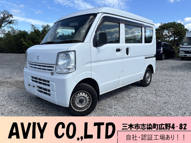 エブリイ PA ハイルーフ 5AGS 4WD バン AT車 ナビ TV ETC 軽貨物