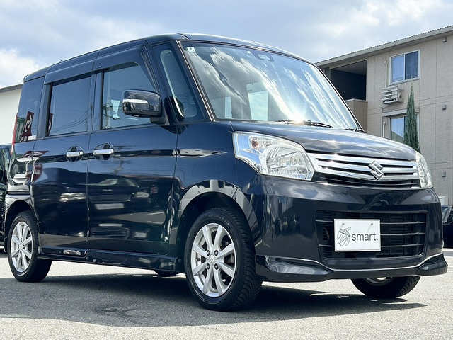 スズキ スペーシア X リミテッド 衝突軽減/菱電スラ/ナビTV/ETC の中古