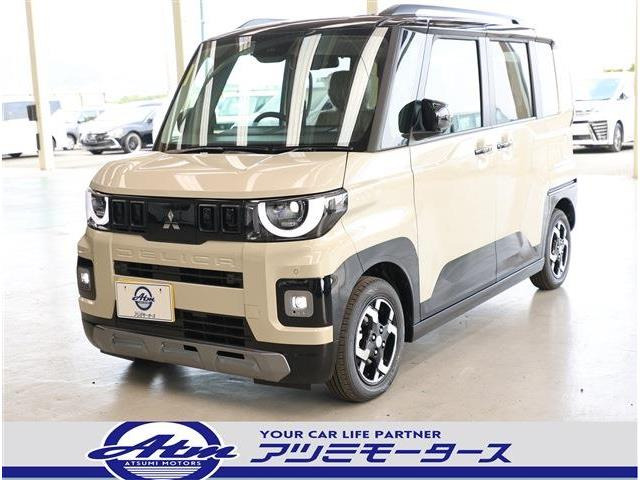 デリカミニ G プレミアム 届出済未使用車 2トーン ルーフレール付