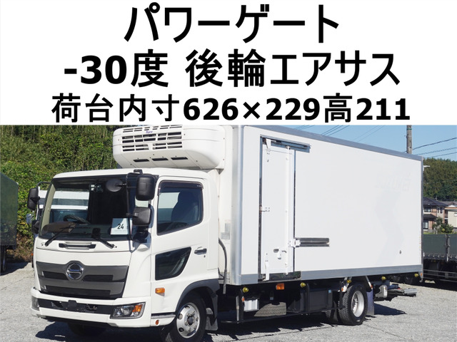 レンジャー 冷蔵冷凍車 パワーゲート低温冷蔵冷凍ワイドエアサス