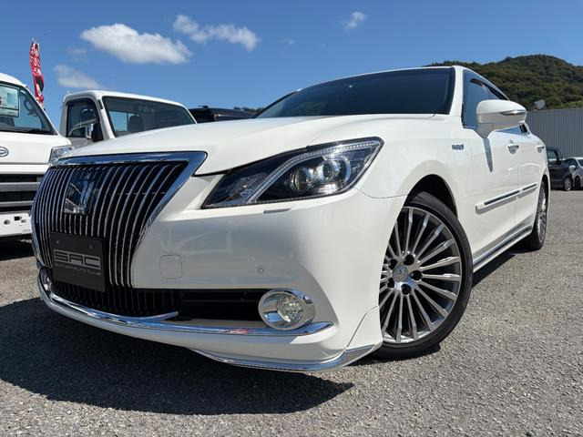 クラウンマジェスタ 3.5 Fバージョン ワンオーナー 禁煙車 モデリスタエアロ