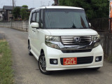 N-BOXカスタム G 4WD ナビ.地デジ.フルオートエアコン