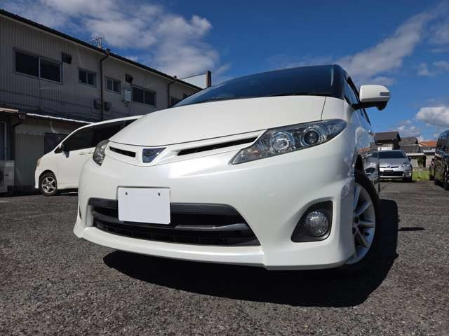 エスティマ 2.4 アエラス Gエディション ワンオーナー 禁煙車 Bluetooth