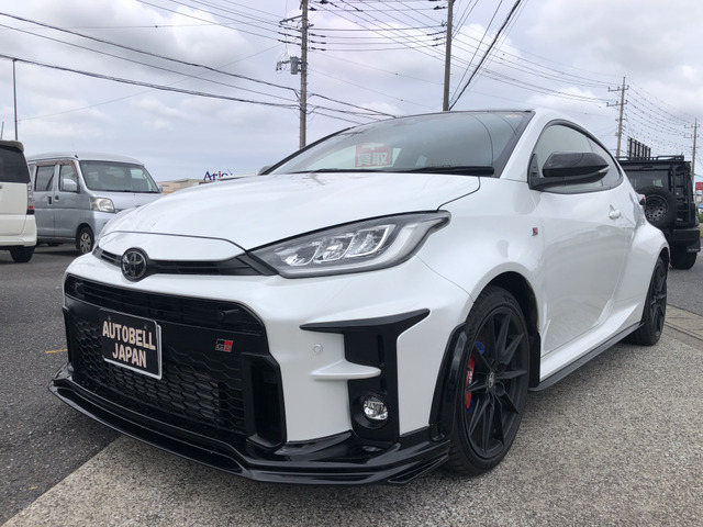 GRヤリス 1.6 RZ ハイ パフォーマンス 4WD 社外マフラー 純正8インチナビ