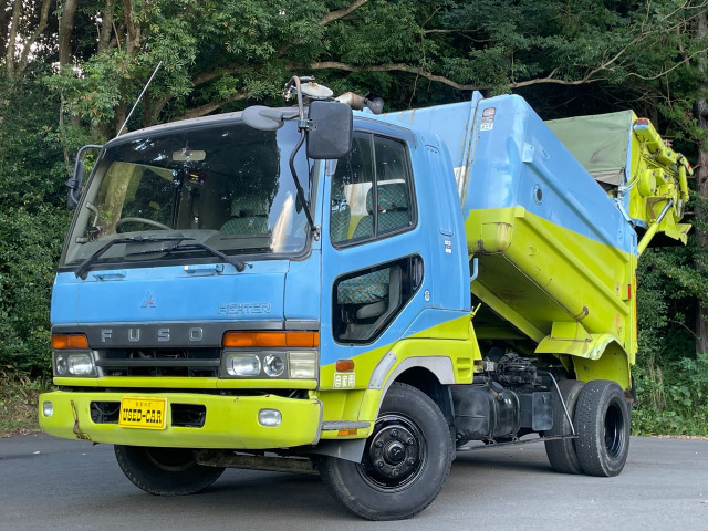 ファイター パッカー車 新明和製ダンプ式巻込み式