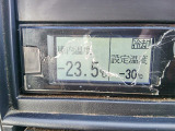 低温設定-23.5度迄確認済み