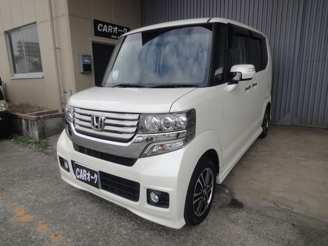 N-BOXカスタム G SSパッケージ 両席PD・SDナビTV・車検2年・保証付