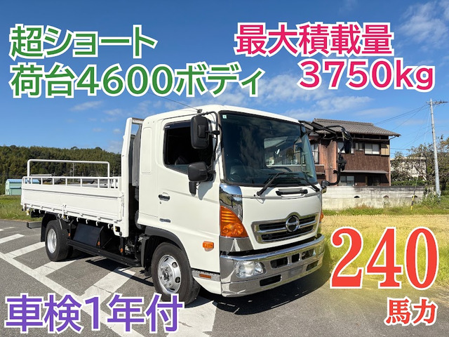 レンジャー  平ボディ 標準幅4600 積載3.75t