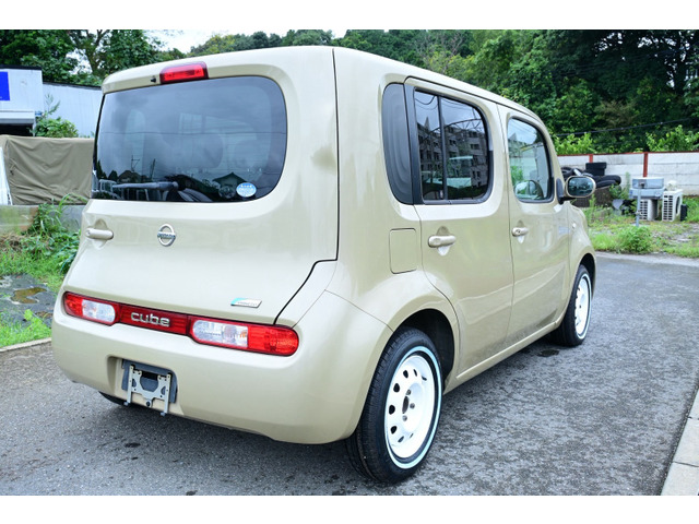 日産 キューブ 1.5 15X Mセレクション ドラレコ ETC ホワイトリボン