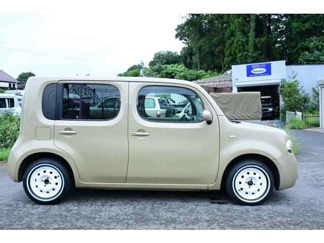 日産 キューブ 1.5 15X Mセレクション ドラレコ ETC ホワイトリボン