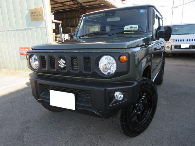 ジムニー XL スズキ セーフティ サポート 4WD 美車 ナビ フルセグTV 社外ホイール