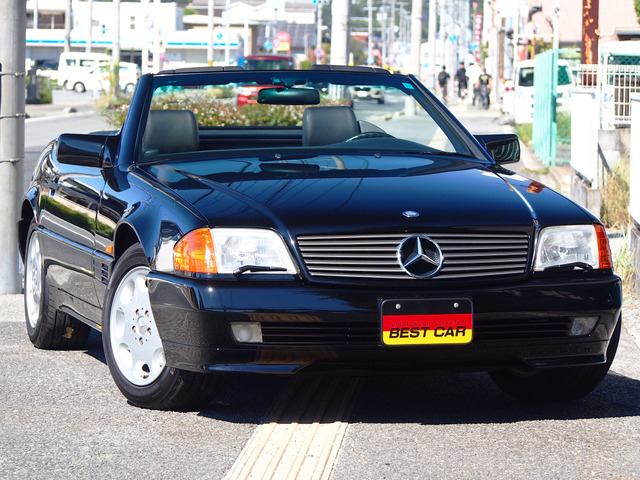 SLクラス SL320 超希少ソリッドブラック 本革