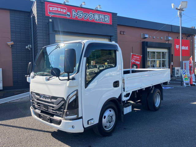 エルフ  3t積・平ボディ・全低床・AT車