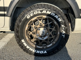 175/80R14 ヨコハマ ジオランダー ホワイトレター 2023年製 7部山