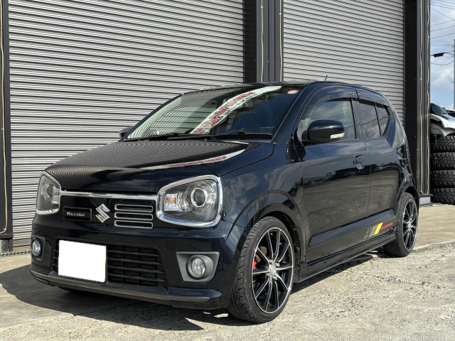 アルト ワークス 4WD 社外マフラー エアクリ ブースト計