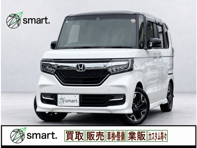 N-BOXカスタム G L ターボ ホンダセンシング 両電スラ/純正8型ナビ/Bカメ/ETC