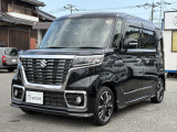 スペーシアカスタム ハイブリッド(HYBRID)  XSターボ 両電スラ/SDナビ/地デジ/前後ド...