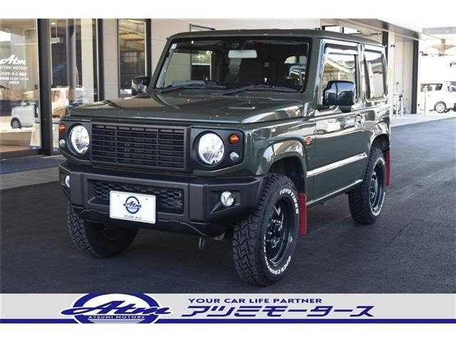 ジムニー XL スズキ セーフティ サポート 4WD 5速マニュアル ディフェンダーグリル
