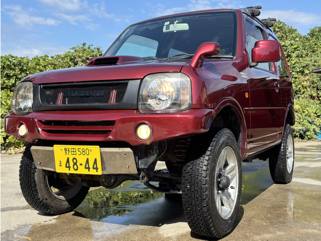 ジムニー ワイルドウインド 4WD タイミングチェーン 社外ナビTV