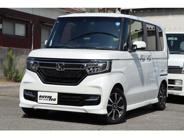 N-BOXカスタム G L ホンダセンシング Gather メモリーナビ/フルセグTV