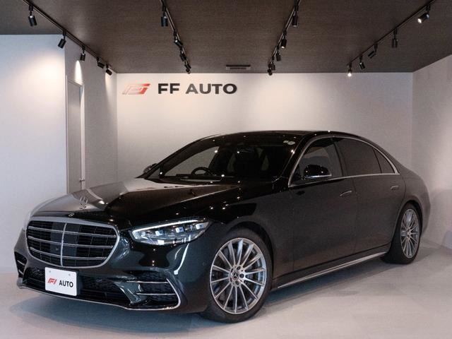 Sクラス  4マチック ロング AMGラインパッケージ (ISG搭載モデル) 4WD 黒革