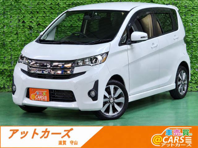 eKカスタム T ターボBカメラETC HIDスマキー禁煙