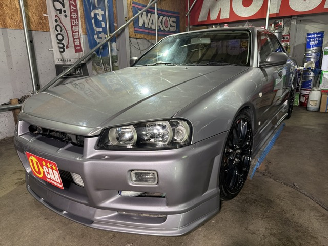 スカイライン 2.5 25GT FOUR 4WD ターボエンジン!社外エアロ!5MT換装!