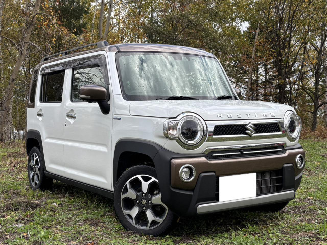 ハスラー J スタイルII ターボ 4WD 純正ナビ/フルセグ/ETC/シートヒータ