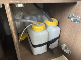 給排水は持ち運びが楽なポリタンク!