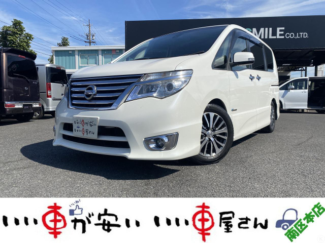 セレナ 2.0 ハイウェイスター S-HYBRID 禁煙☆ナビ☆TV☆DVD☆BT☆リアモニ