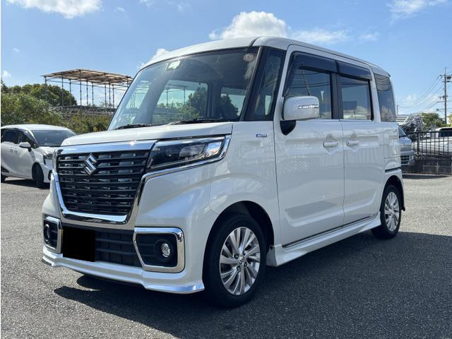 スペーシアカスタム ハイブリッド(HYBRID)  GS 1年保証付!ナビ☆TV☆両側スライドドア
