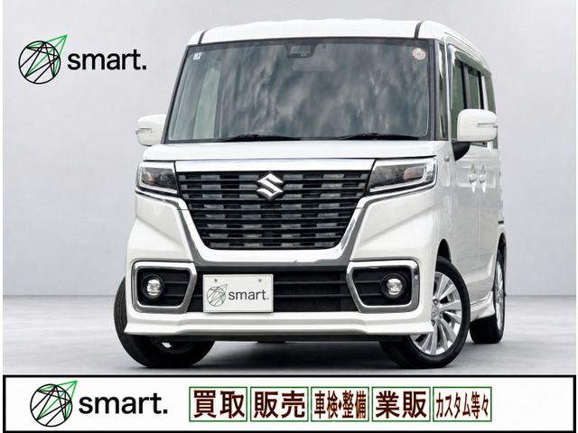 スペーシアカスタム ハイブリッド(HYBRID) GS 電スラ/社外ナビ/バックカメラ/ETC/