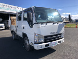 エルフ 3.0 ダブルキャブ フルフラットロー ディーゼル 4WD アーム式パワーゲート付