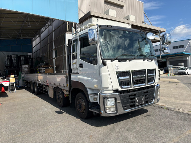 ギガ H25 いすゞギガ 低床平ボディ 車検R